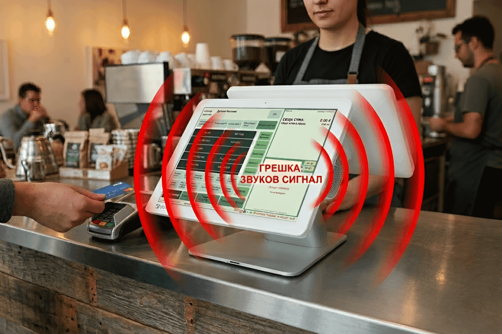eltrade pos zvukov signal pri greshka